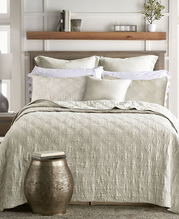 Levtex Washed Linen Quilts & Reviews Designer Bedding Bed & Bath