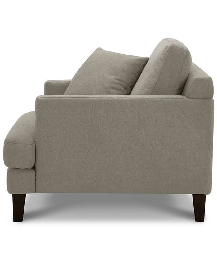 Furniture CLOSEOUT! Lexah 32" Fabric Chair with One Pillow, Created for Macy's & Reviews