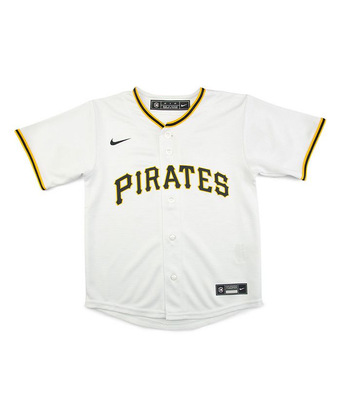 Men's Pittsburgh Pirates Nike White Home Blank Replica Jersey