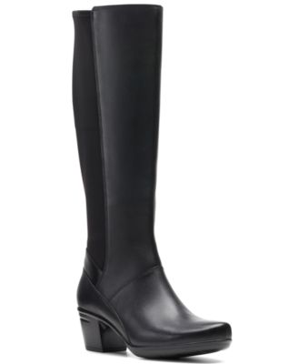 clarks ladies long boots