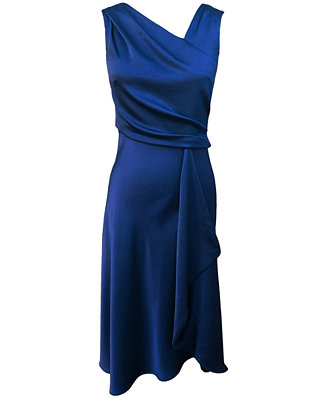 Taylor Asymmetrical A-Line Dress - Macy's