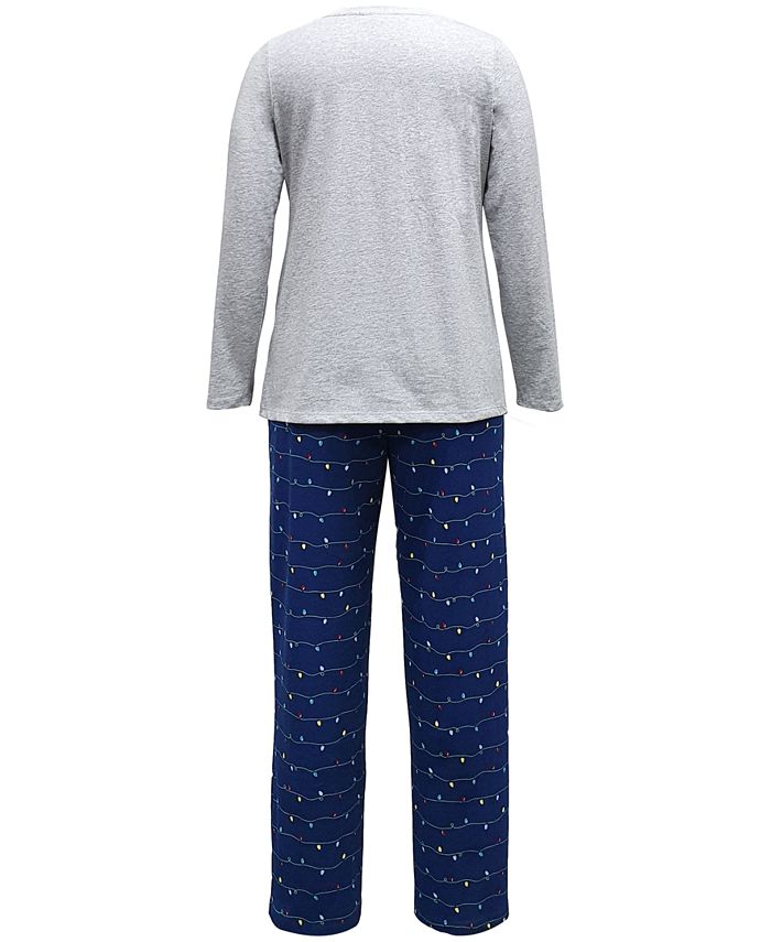Family Pajamas Matching Women's Fleece Navidad Family Pajama Set