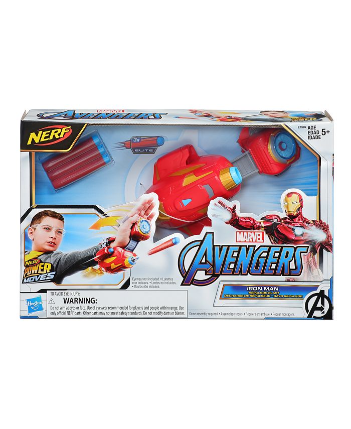 Nerf Power Moves Marvel Avengers Iron Man Repulsor Blast Kids Roleplay Toy & Reviews - Home - Macy's