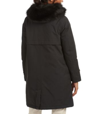 barbour coat fur hood