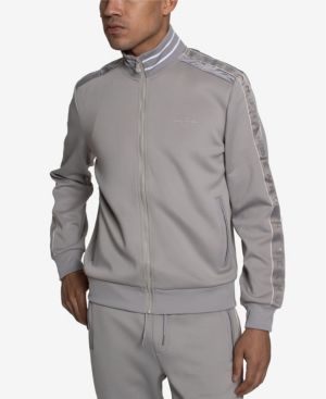 Men's Logo Taping Neoprene Track Jacket