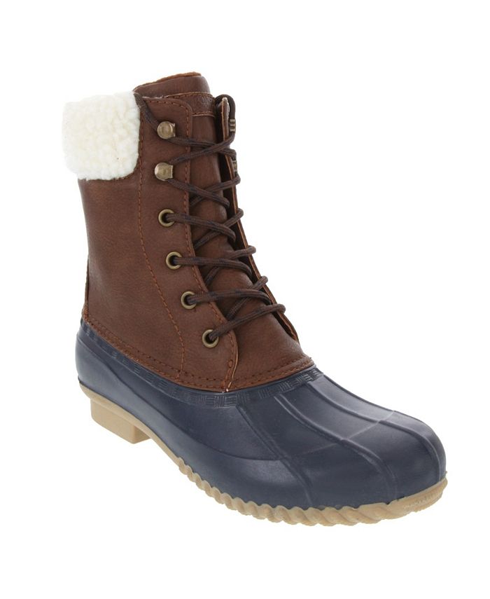 London Fog Women's Windchill Winter Duck Ankle Boot Macy's