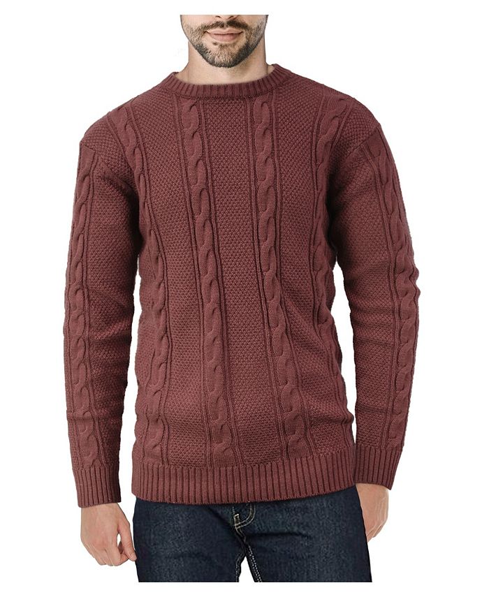 X-Ray Men's Cable Knit Sweater & Reviews - Men - Macy's