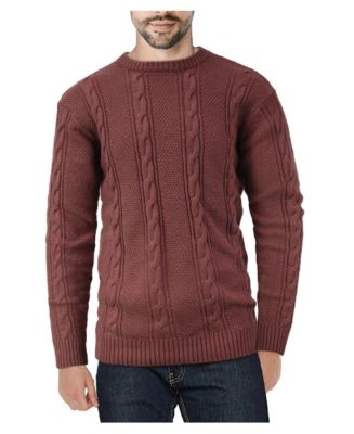 X-Ray Men's Cable Knit Sweater - Macy's