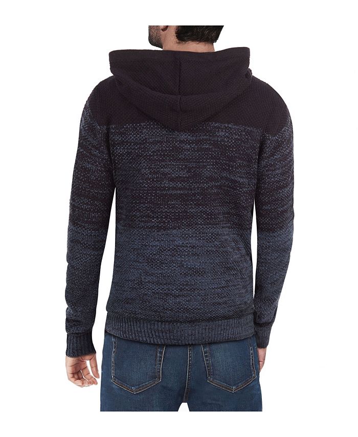 X-Ray Men's Color Blocked Hooded Sweater & Reviews - Men - Macy's