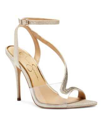 jessica simpson shoes gold heels