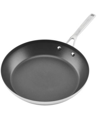 3-Ply Base Stainless Steel 12" Nonstick Induction Frying Pan