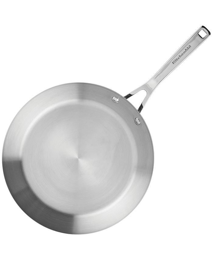 KitchenAid 3Ply Base Stainless Steel 11 Piece Cookware Induction Pots