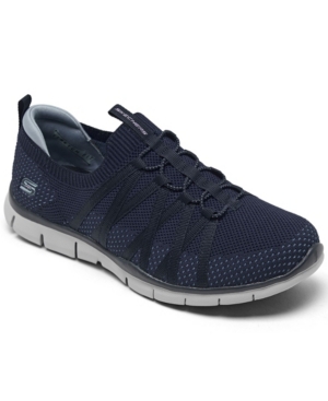 image of Skechers Women-s Gratis - Chic Newness Wide Width Walking Sneakers from Finish Line