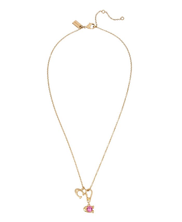 COACH Collectible Signature Pink C Stone Charm & Reviews