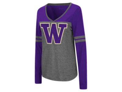 Colosseum - Women's Washington Huskies Surely Long Sleeve T-Shirt