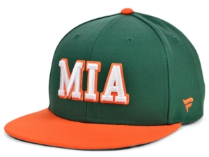 Authentic Headwear Miami Hurricanes Hometown Snapback Cap