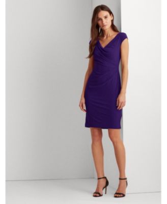 ralph lauren purple dress