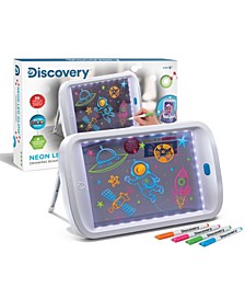 Discovery Toy Drawing Light Board Neon Glow