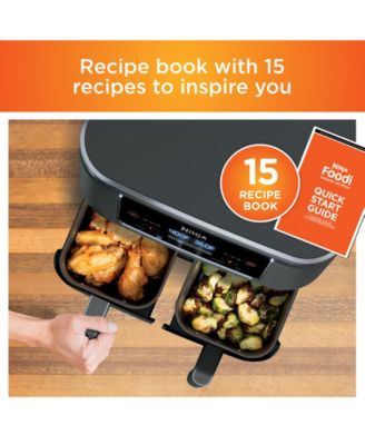 Foodi&reg; DZ201 6-in-1 8 Qt. 2-Basket Air Fryer with DualZone™ Technology