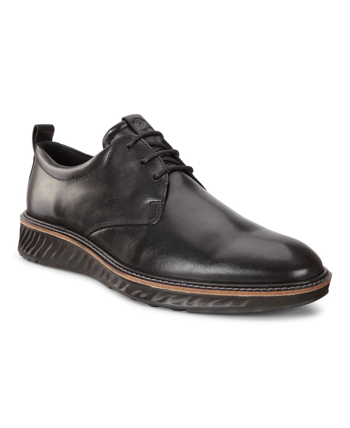 Men's St.1 Hybrid Plain Toe Shoe Oxford - Black