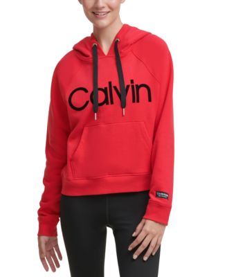 Calvin Klein Performance Relaxed Logo Hoodie Macy s