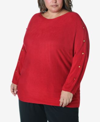 macy's womens cashmere sweaters plus size