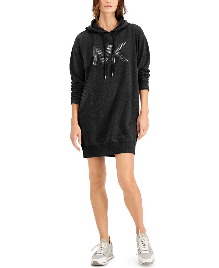 Michael Kors Logo Hoodie Dress & Reviews - Dresses - Women - Macy's