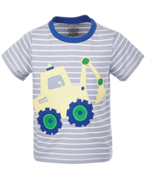 image of First Impressions Toddler Boys Digger Cotton T-Shirt, Created for Macy-s