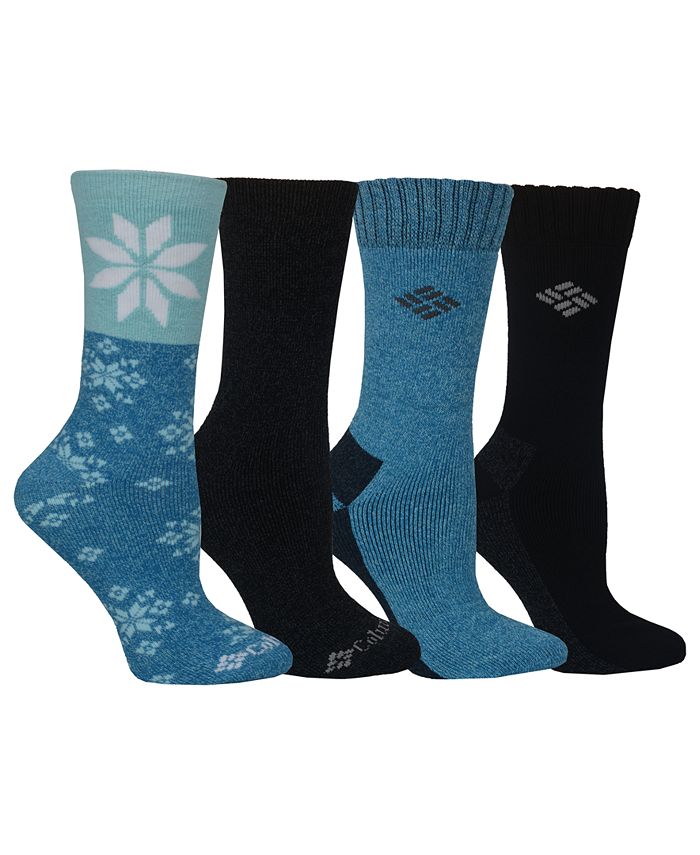 Columbia 4Pk. MoistureControl Crew Socks Macy's