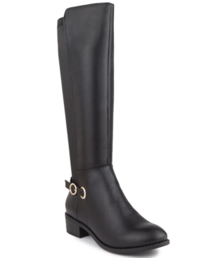 image of Karen Scott Valeree Mix Boots, Created for Macy-s Women-s Shoes