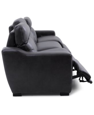 Gabrine 3-Pc. Leather Sofa with 2 Power Recliners, Created for Macy's