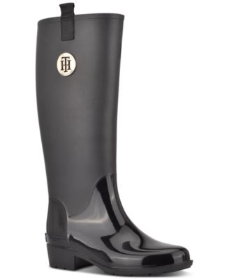 macy's tommy hilfiger rain boots