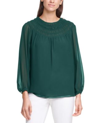 silver dressy top