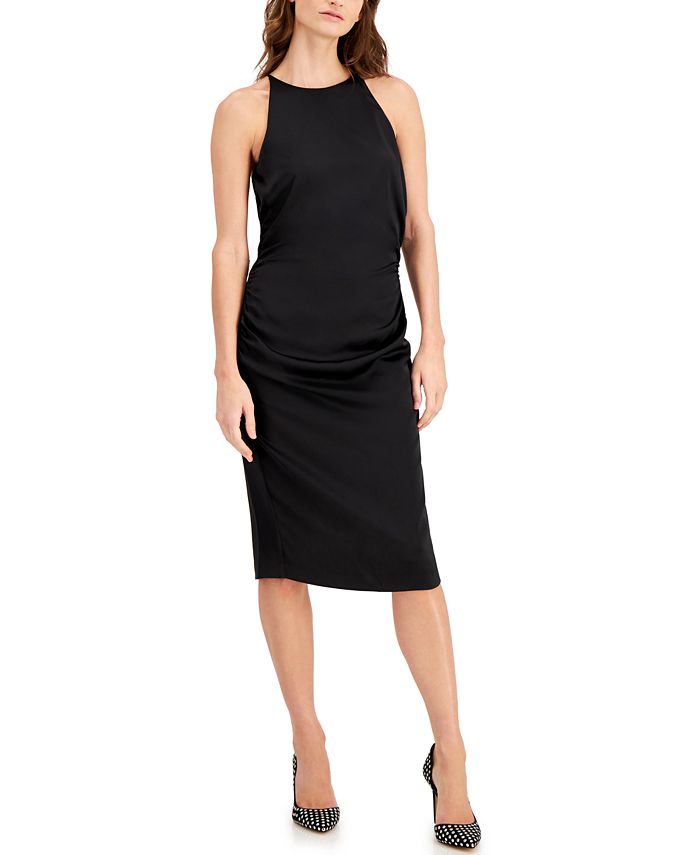 Laundry by Shelli Segal Ruched Bodycon Dress - Macy's