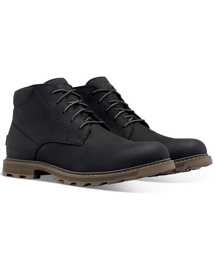 Sorel men's madson waterproof chukka boots top