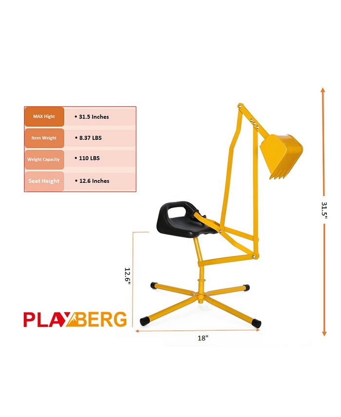 Playberg Sand Digger Toy Crane Macy's