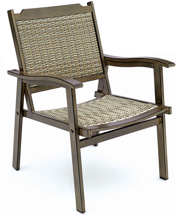 Furniture Set of 4 Kathan Outdoor Dining Chairs, Created for Macy's