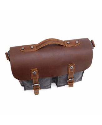 Hudson Canvas Messenger Bag