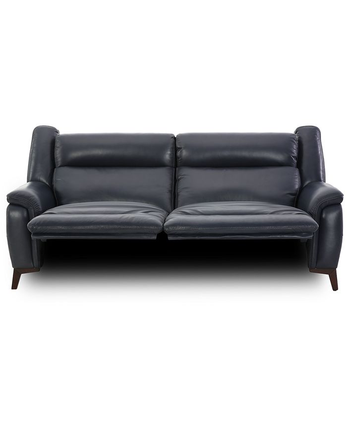 Furniture CLOSEOUT! Lond 2Pc. Leather Sectional with 2 Power Recliners