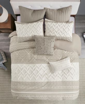 Mila Chenille 3-Pc. Comforter Set, King/California King