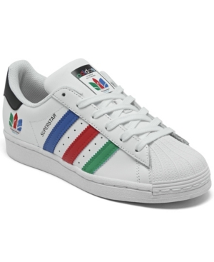 image of adidas Big Boys Superstar Casual Sneakers from Finish Line