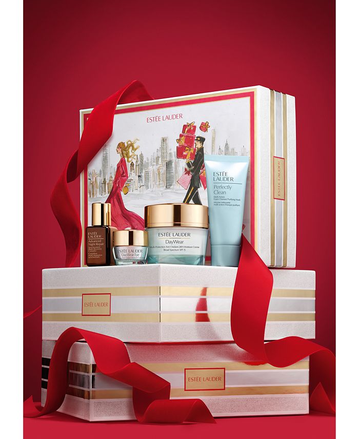 Estée Lauder 4-Pc. Protect + Hydrate Skincare Gift Set - Macy's