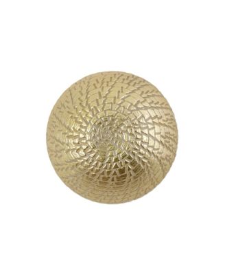 Rufolo Glass Gold Crocodile Small Bowl