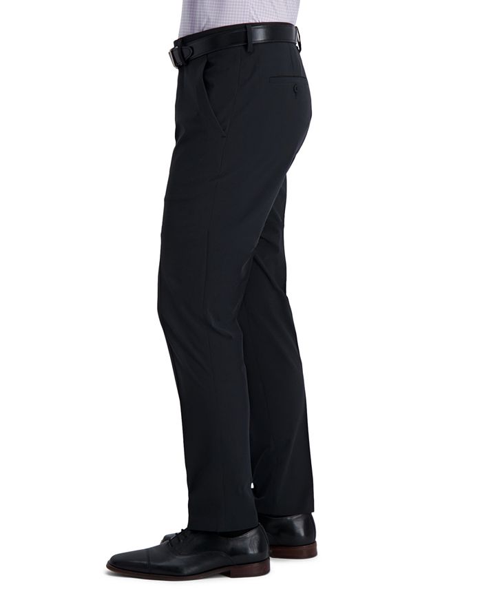Haggar Men’s Active Series Extended Tab Slim Fit Dress Pant - Macy's