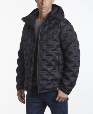 Perry Ellis Men's Tech Puffer Jacket