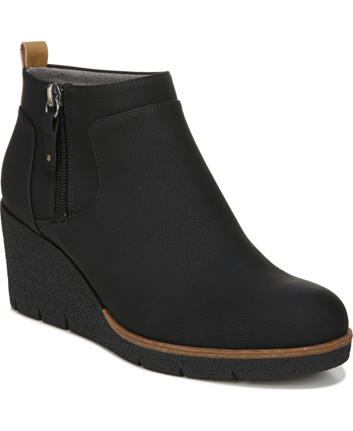 Women's Bianca Booties - Black Faux Leather