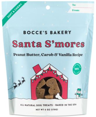 Bocce's Bakery Santa S'mores Soft & Chewy Dog Treats