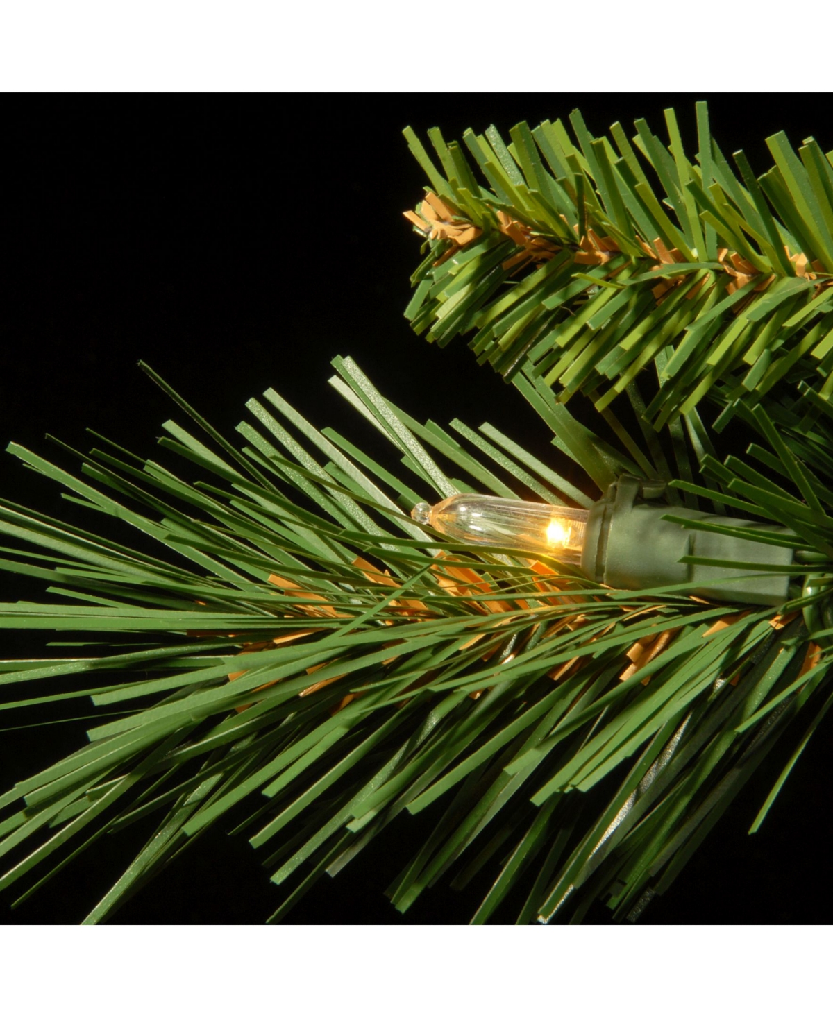 National Tree 6.5' Tiffany Fir Slim Tree with 400 Clear Lights