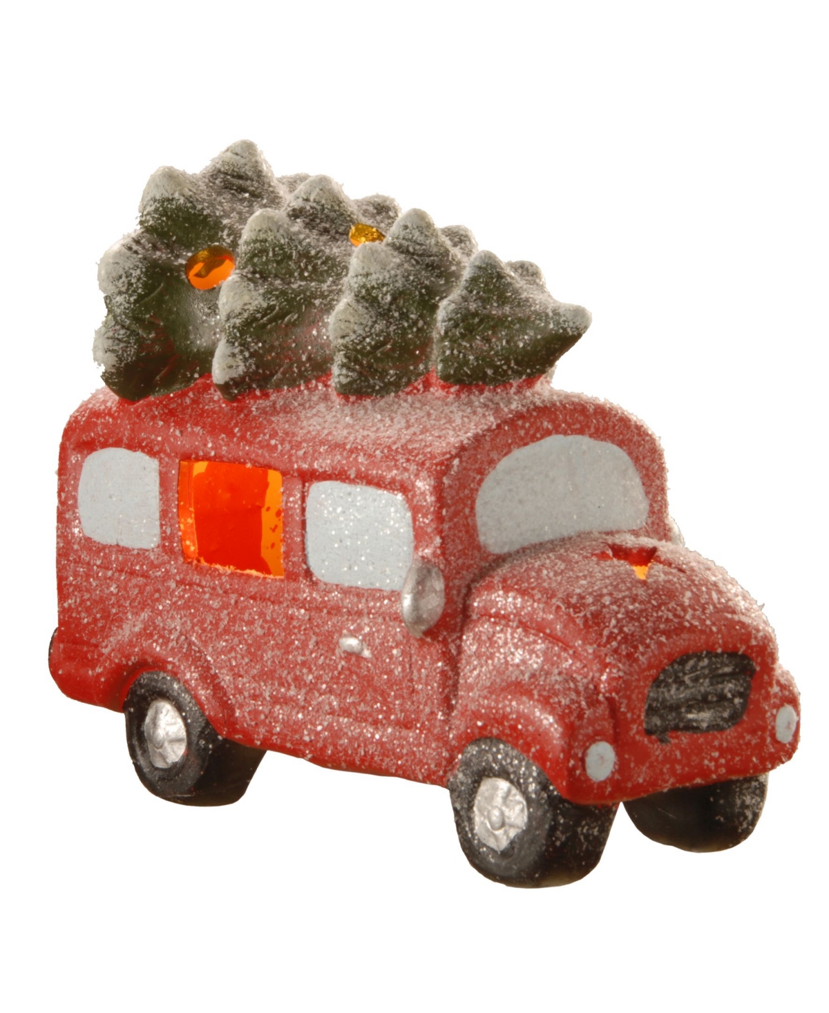 National Tree Company Terra Cotta Truck with Battery Operated Led Lights