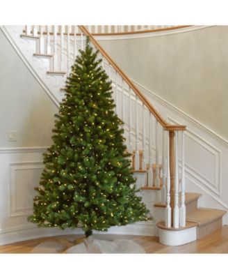 National Tree Company National Tree 7' North Valley Spruce Hinged Tree with 500 Clear Lights